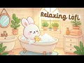 Download Lagu Relaxing Lofi Bunny 💦🎵 4 Hour Happy Lofi Song 🍀 Cute Lofi 🎀 cute \u0026 relaxing music 🎹 [Lofi Hip Hop]