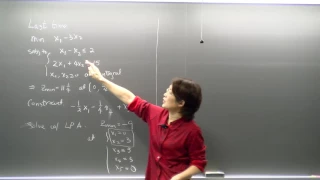 Linear Programming Lecture 24 Integer programming cutting plan branch and bound