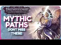 Pathfinder WotR MYTHIC PATH Guide - DONT MISS Unlocking Mythic Paths