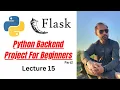 Python Backend Project For Beginners Authentication Project in Flask Part 2