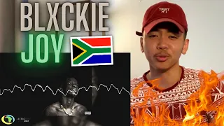blxckie joy feat oxlade american reaction south african music