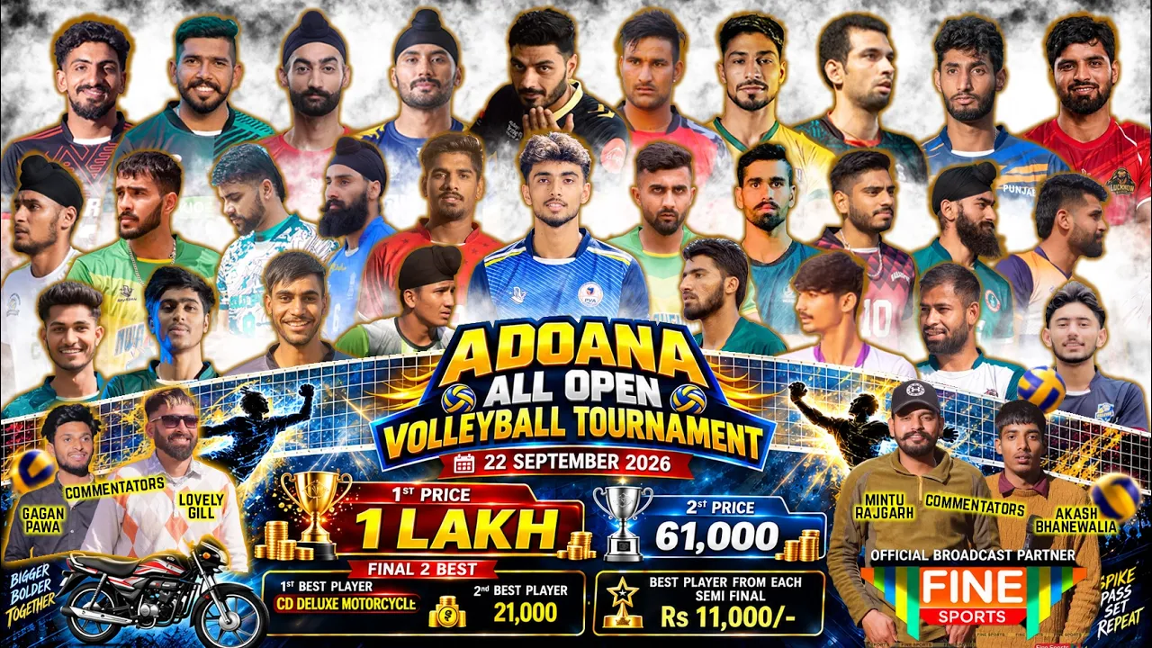 ADOANA || SEMI'S & FINAL || 1LACS & 61K || BIKE FOR BEST @FineSportsLive 2026-09-22 17:09