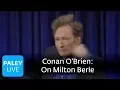 Late Night with Conan O Brien - Milton Berle Charges the Set