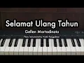 Download Lagu Selamat Ulang Tahun - Gellen Martadinata | Piano Karaoke by Andre Panggabean