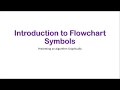 Class 9 Computer Introduction to Flowchart Symbols