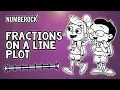 Line Plots with Fractions Song 4th Grade 5th Grade