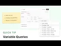 New Feature Variable Queries in Capacities