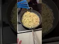 Hash browns made from baked potatoes