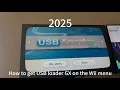 Download Lagu How to get USB loader GX on the Wii menu in 2025.￼