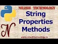 Python String Properties and Methods