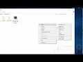 How to disable or enable auto arrange in folder manually arrange files