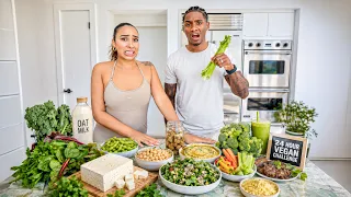 EATING VEGAN FOR 24 HOURS!! 