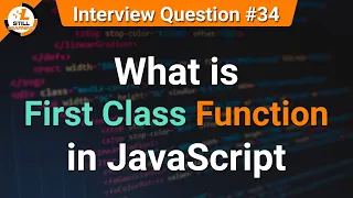 What is First Class Function in JavaScript JavaScript Tutorials in Hindi Interview Question