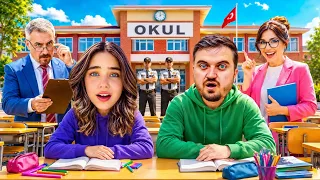 ELİF SİNEMİN YENİ OKULU VLOG @elifsinemtv 