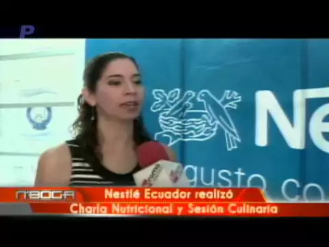 Nestlé Ecuador realizó charla nutricional y sesión culinaria