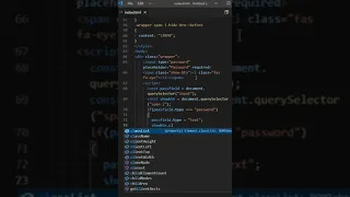 Password Toggle Using HTML CSS And JavaScript