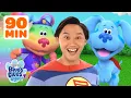 Download Lagu 90 MINUTES of Superhero Skidoos with Josh and Blue! | Blue's Clues \u0026 You!