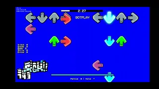 fnf vs aflac loaf blazeborn the end blue screen green screen 