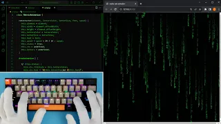 ASMR Programming - Matrix Rain Animation