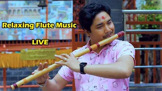 Download Relaxing Morning Flute Live by Ratna BK | Meditation Music | Flute music Relaxing MP3