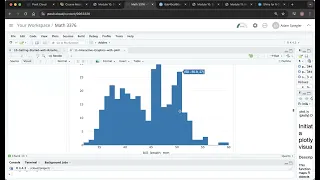 Interactive Histograms with plotly