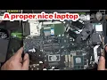 Lagu Dell Precision 7560 i9 not charging, no power, board repair, a proper nice machine