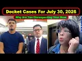 Judge Boyd s Criminal Docket From July 30th 2026 - Vikky s Court Watch