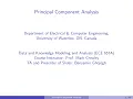 Principal Component Analysis (PCA)