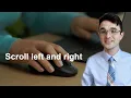 How to use your mouse scroll wheel to scroll right and left