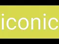 Iconic Definition Meaning