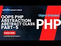 Abstraction and Abstract class OOPS PHP part-5 OOPS Tutorials Programmersbhava