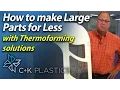 Thermoforming Pressure Forming or Vacuum Forming Large Plastic Parts C K Plastics Metuchen NJ