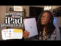 Create a FREE and SIMPLE Productivity System on the iPad Apple Notes Reminders Calendar