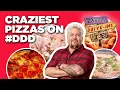 Top 15 Craziest Pizzas on with Guy Fieri Diners Drive-Ins and Dives Food Network
