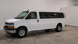 2017 CHEVROLET EXPRESS 3500 LT 15 PASSENGER VAN 33900 60349 KMS 6 0L V8 STOCK 3738P