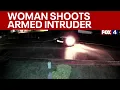 DeSoto woman shoots armed intruder who followed her home
