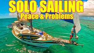 Sailing Solo After Crew Drama – Peaceful Until THIS Happened!