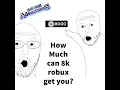 How much can 8k robux get you in anime adventures