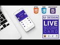 Live Score Card App HTML CSS BOOTSTRAP Speed Coding with Source Code