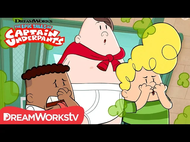 Gas-O-Rama Battle Against Smartsy Fartsy | DREAMWORKS THE EPIC TALES OF CAPTAIN UNDERPANTS