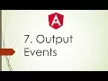 7 Angular 2 4 Tutorials For Beginners Angular Output Passing Events In Angular