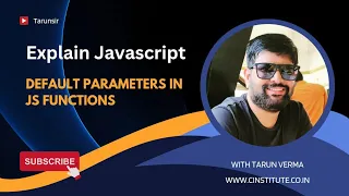 JavaScript Default Parameters Explained ES6 Tutorial for Beginners