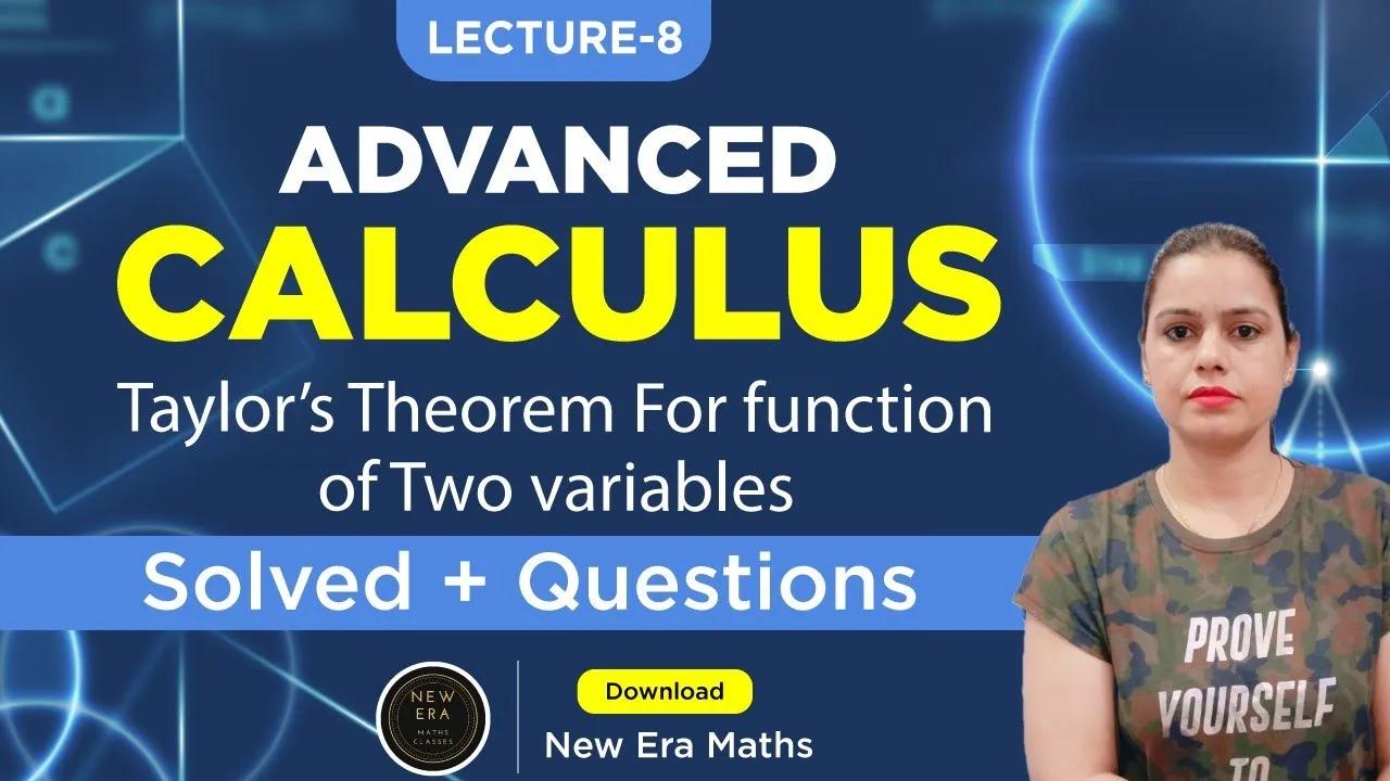 Another Form of Taylor's Theorem in Two Variables | Solved Questions | Ex - 5.4 | New Era Maths