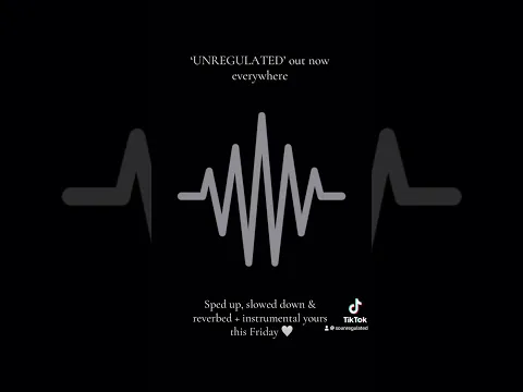 ‘UNREGULATED’ out now 🖤 #spedupaudio #unregulated #loubliss #altrock