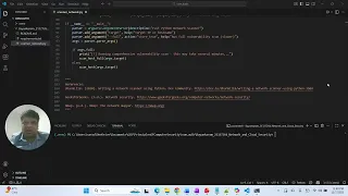 Python Network Scanner Tool