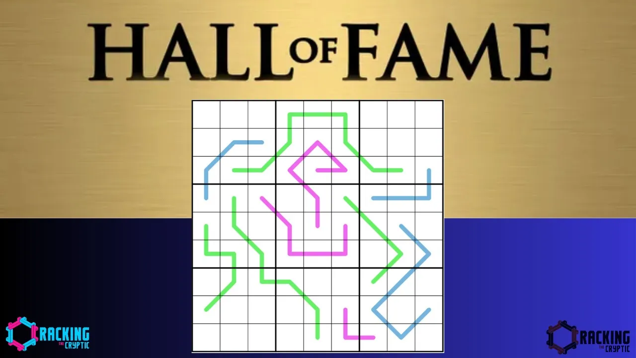 And Into The Sudoku Hall Of Fame Goes...