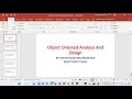 What is Object Oriented Analysis and Design
