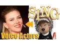 Sing 2016 Voice Actors and Characters