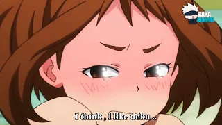 Every moment deku made Uraraka blush My hero academia
