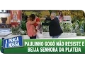 Lagu A Praça É Nossa (18/09/14) - Paulinho Gogó não resiste e beija senhora da platéia